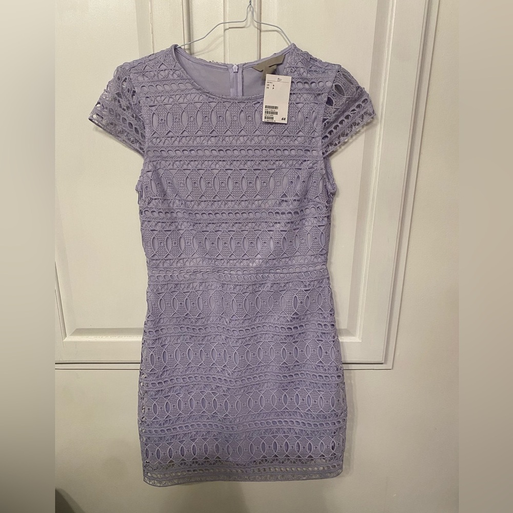 Lavander Lace Dress